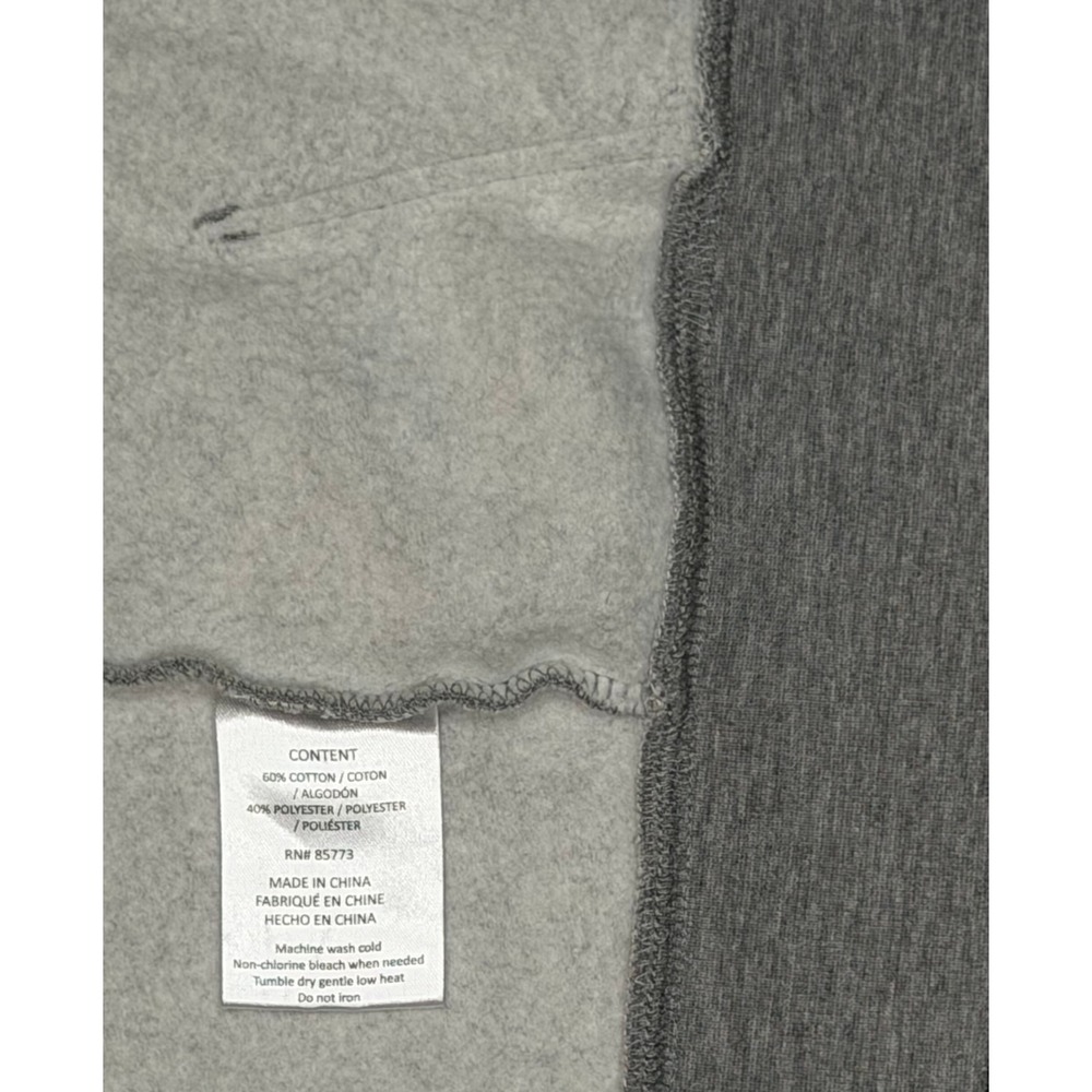 O'Neill Mens Full Zip Hoodie Grey Navy Logo Fleece Sweatshirt S - Picture 3 of 5